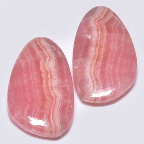 Achetez naturel 13,01ct multicolore rhodochrosite gems, forme fantaisie, en provenance afrique du sud chez gemselect. en stock, livraison internationale!