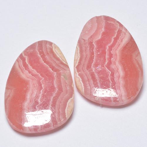 Achetez naturel 20.05ct Multicolore Rhodochrosite gems, Forme fantaisie, En provenance Afrique du Sud chez GemSelect. En stock, livraison internationale!