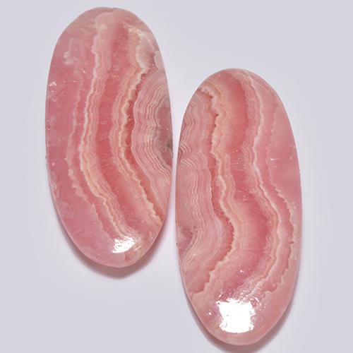 Achetez naturel 15,45ct multicolore rhodochrosite gems, coupe ovale, en provenance afrique du sud chez gemselect. en stock, livraison internationale!