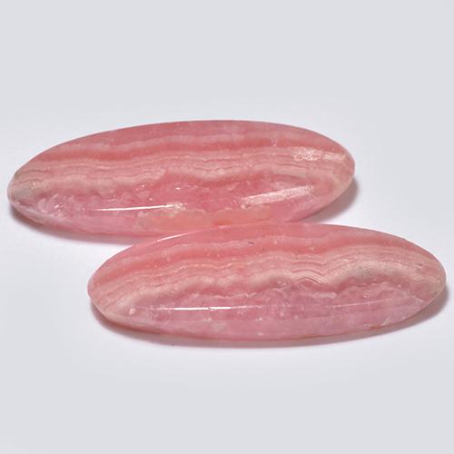Achetez naturel 9,35ct multicolore rhodochrosite gems, coupe ovale, en provenance afrique du sud chez gemselect. en stock, livraison internationale!