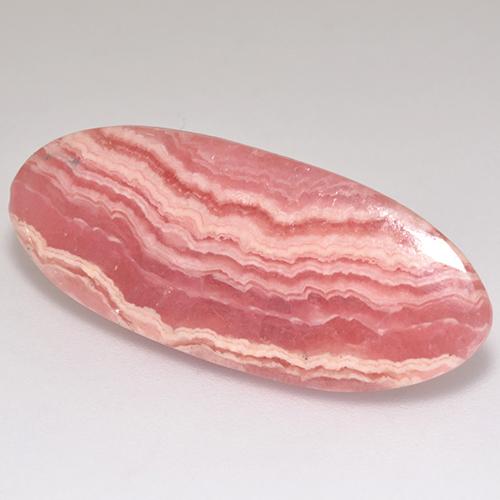 Rhodochrosite Multicolore naturelle Coupe ovale, 14.99 ct, Translucide
