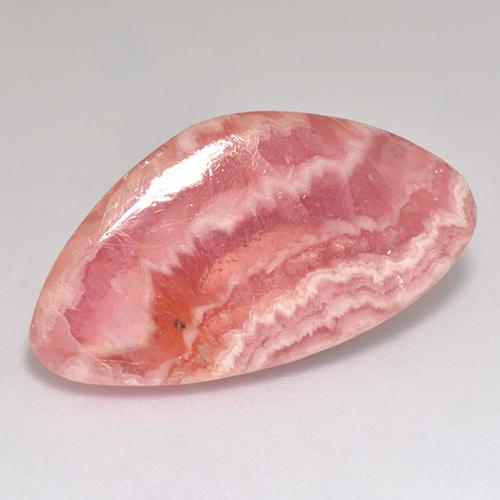 Rhodochrosite rose naturelle forme fantaisie, 12,69 ct, translucide