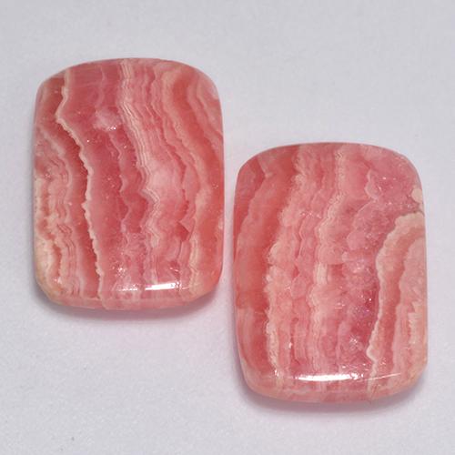 Achetez naturel 13,46ct multicolore rhodochrosite gems, coupe coussin, en provenance afrique du sud chez gemselect. en stock, livraison internationale!