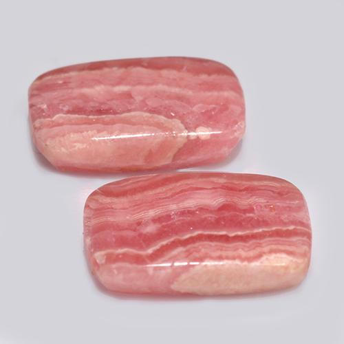 Achetez naturel 13,46ct multicolore rhodochrosite gems, coupe coussin, en provenance afrique du sud chez gemselect. en stock, livraison internationale!