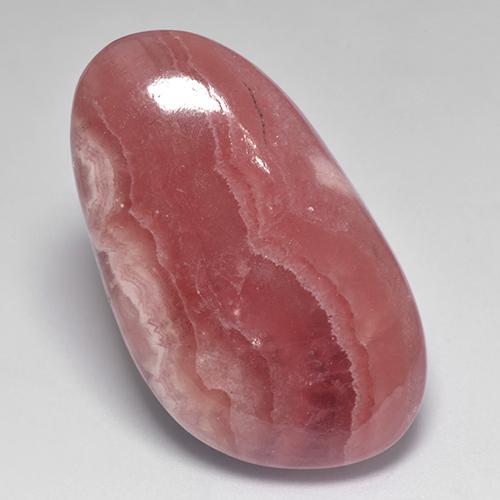 Rhodochrosite multicolore naturelle forme fantaisie, 49,58 ct, translucide