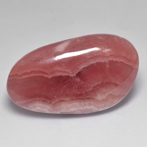 Rhodochrosite multicolore naturelle forme fantaisie, 49,58 ct, translucide