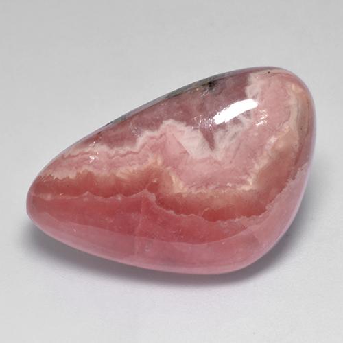 Rhodochrosite multicolore naturelle forme fantaisie, 25,85 ct, translucide