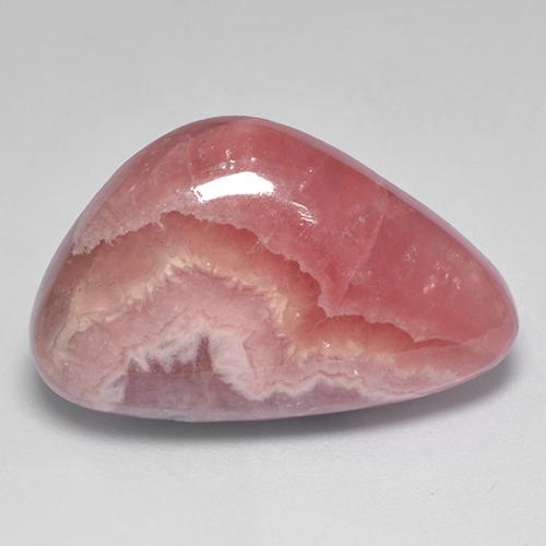 Rhodochrosite multicolore naturelle forme fantaisie, 25,85 ct, translucide