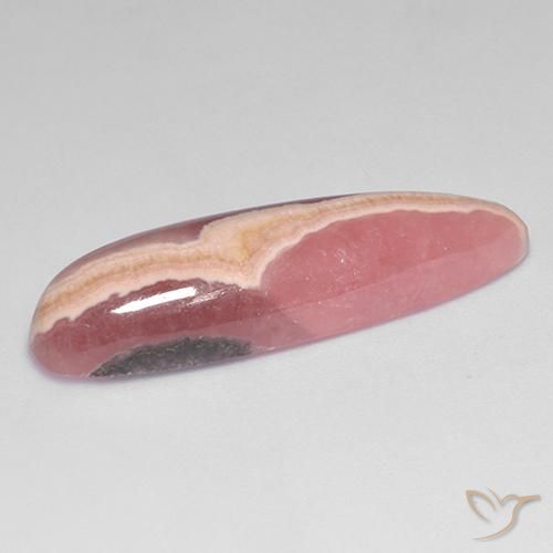 Rhodochrosite Multicolore naturelle Fantaisie, 21.02 ct, Translucide