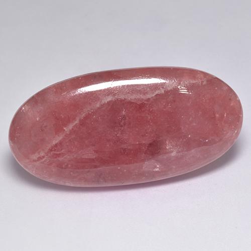 Rhodochrosite multicolore naturelle coupe ovale, 36,04 ct, translucide