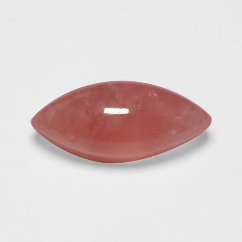 Rhodochrosite multicolore naturelle marquise, 3,06 ct, translucide