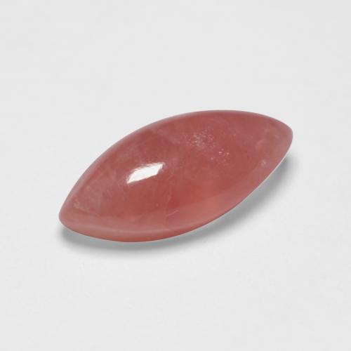 Rhodochrosite multicolore naturelle marquise, 3,06 ct, translucide