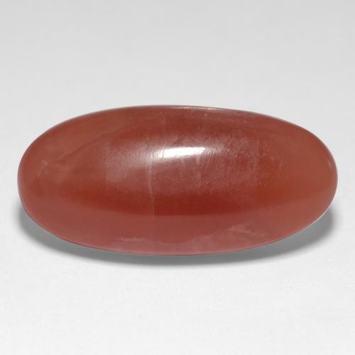 Rhodochrosite multicolore naturelle coupe ovale, 14,95 ct, translucide