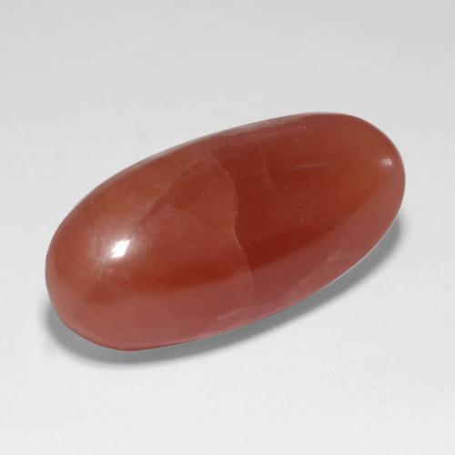 Rhodochrosite multicolore naturelle coupe ovale, 14,95 ct, translucide