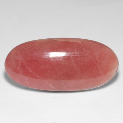 Rhodochrosite multicolore naturelle coupe ovale, 40,60 ct, translucide