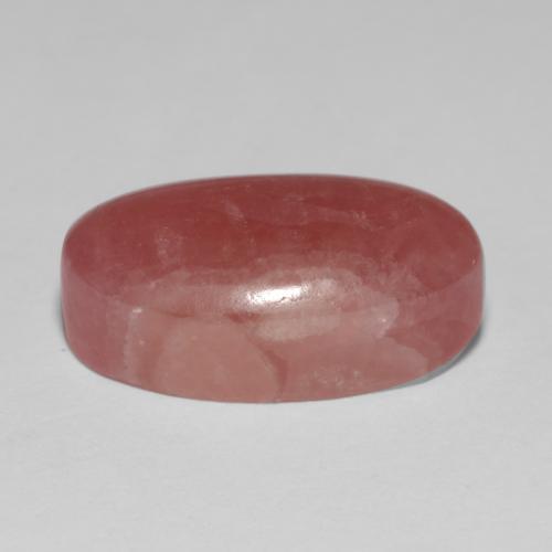 Rhodochrosite multicolore naturelle coupe ovale, 10,22 ct, translucide