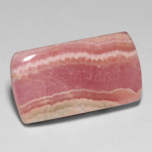 Rhodochrosite Multicolore naturelle Coupe coussin, 12.04 ct, Translucide