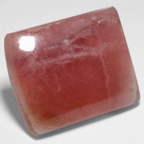 Rhodochrosite multicolore naturelle baguette, 33,00 ct, translucide