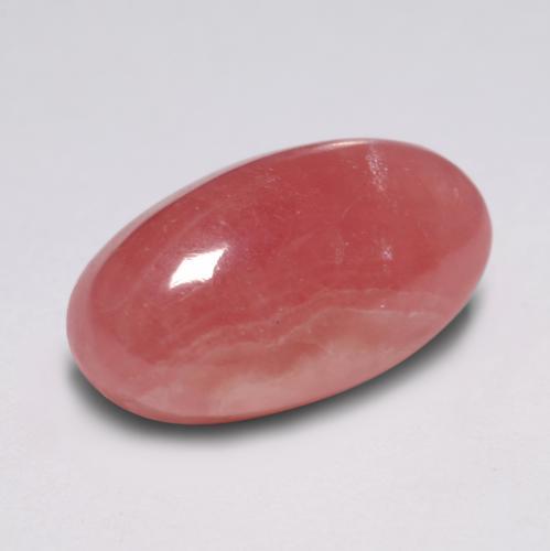 Rhodochrosite Multicolore naturelle Coupe ovale, 10.29 ct, Translucide
