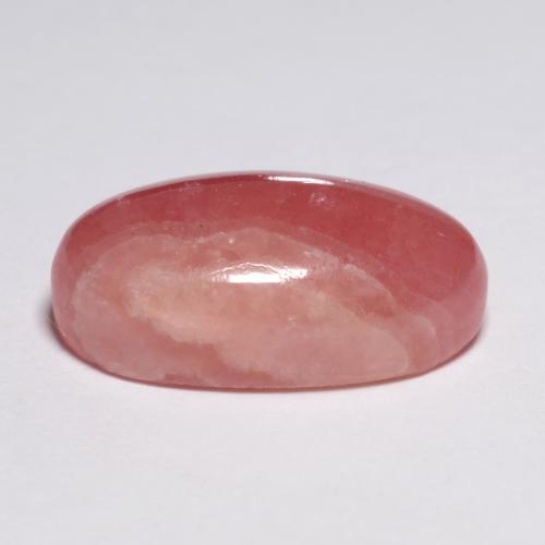 Rhodochrosite Multicolore naturelle Coupe ovale, 10.29 ct, Translucide