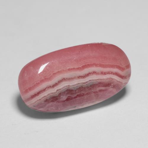 Rhodochrosite Multicolore naturelle Coupe ovale, 7.92 ct, Translucide