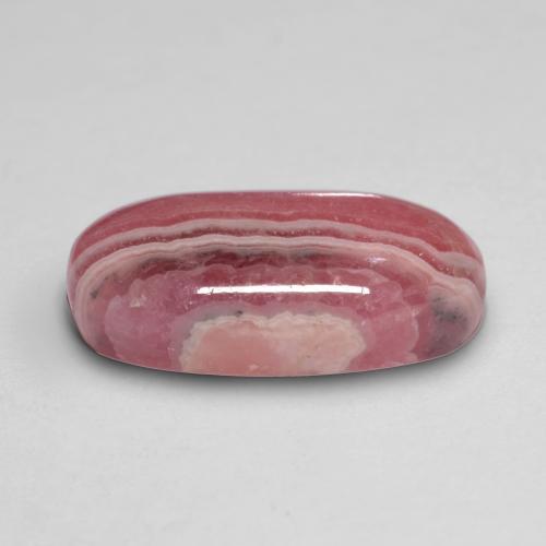 Rhodochrosite Multicolore naturelle Coupe ovale, 7.92 ct, Translucide