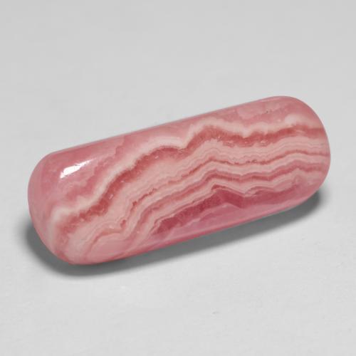 Rhodochrosite Multicolore naturelle Coupe coussin, 8.07 ct, Translucide