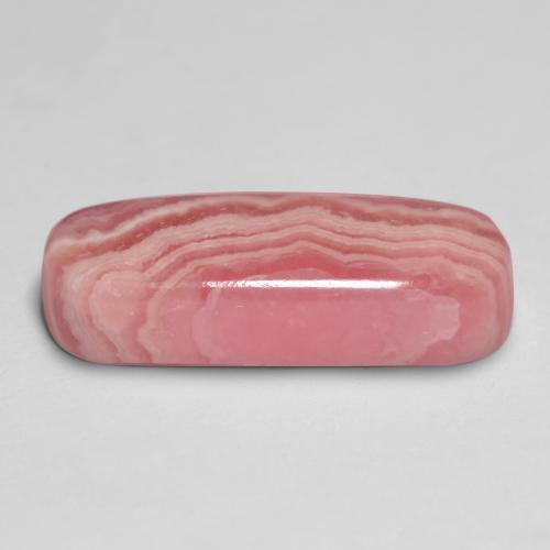 Rhodochrosite Multicolore naturelle Coupe coussin, 8.07 ct, Translucide