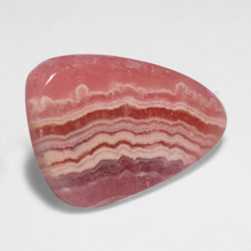 Rhodochrosite multicolore naturelle forme fantaisie, 10,87 ct, translucide