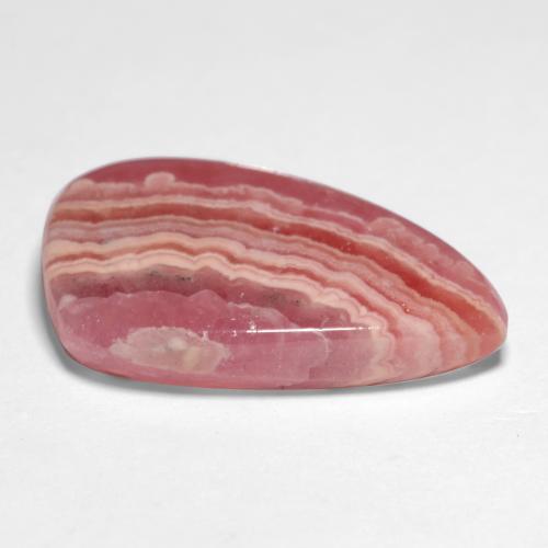 Rhodochrosite multicolore naturelle forme fantaisie, 10,87 ct, translucide