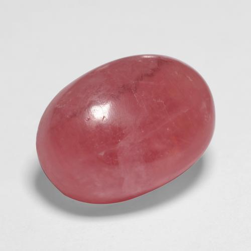 Rhodochrosite multicolore naturelle coupe ovale, 8,70 ct, translucide