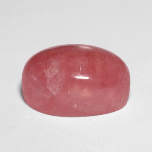 Rhodochrosite multicolore naturelle coupe ovale, 8,70 ct, translucide