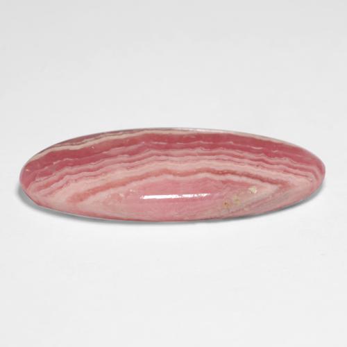 Rhodochrosite Multicolore naturelle Coupe ovale, 15.37 ct, Translucide