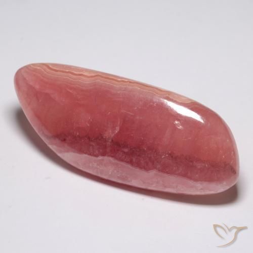Rhodochrosite Multicolore naturelle Fantaisie, 42.10 ct, Translucide
