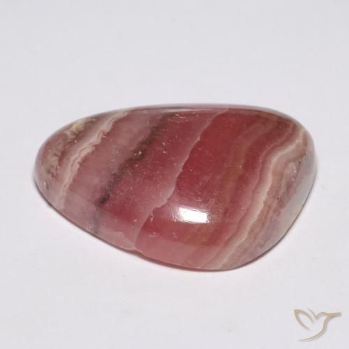 Rhodochrosite Multicolore naturelle Fantaisie, 25.41 ct, Translucide