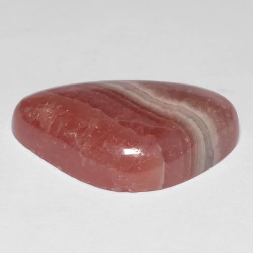 Rhodochrosite multicolore naturelle forme fantaisie, 21,20 ct, translucide