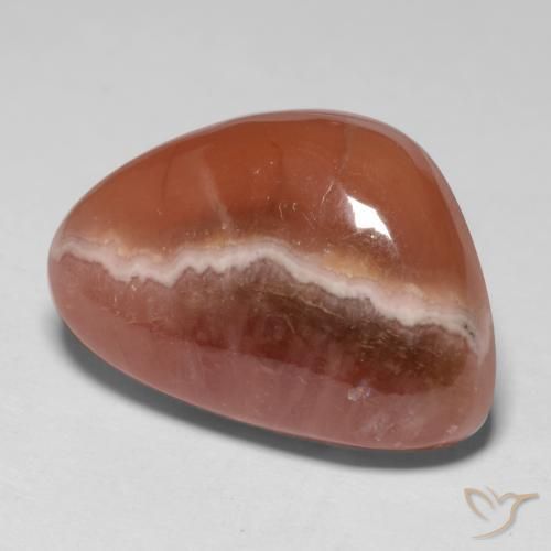 Rhodochrosite Multicolore naturelle Forme fantaisie, 14.21 ct, Translucide
