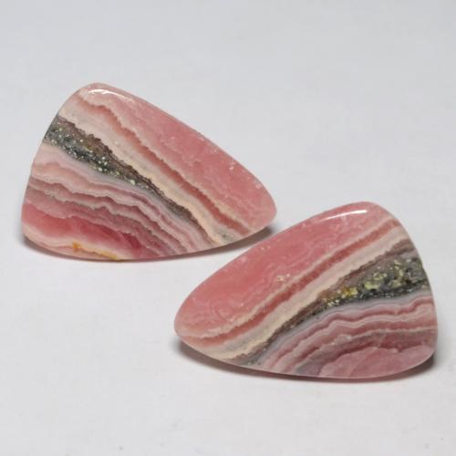 Achetez naturel 18,29ct multicolore rhodochrosite gems, forme fantaisie, en provenance afrique du sud chez gemselect. en stock, livraison internationale!