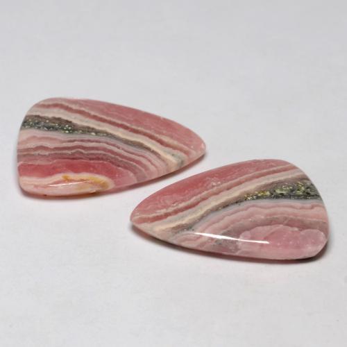 Achetez naturel 18,29ct multicolore rhodochrosite gems, forme fantaisie, en provenance afrique du sud chez gemselect. en stock, livraison internationale!