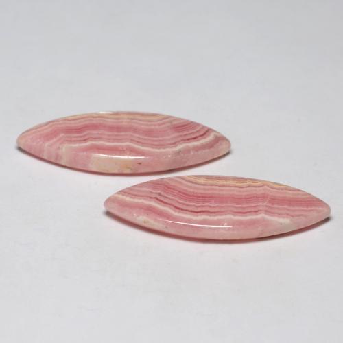 Achetez naturel 19.61ct Multicolore Rhodochrosite gems, Marquise, En provenance Afrique du Sud chez GemSelect. En stock, livraison internationale!