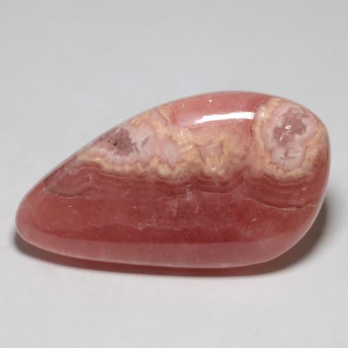 Rhodochrosite Multicolore naturelle Forme fantaisie, 66.14 ct, Translucide