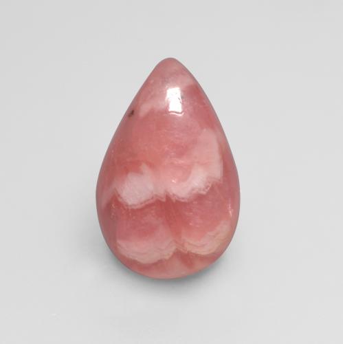Rhodochrosite Multicolore naturelle En forme de poire, 1.80 ct, Translucide