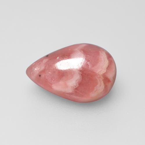 Rhodochrosite Multicolore naturelle En forme de poire, 1.80 ct, Translucide