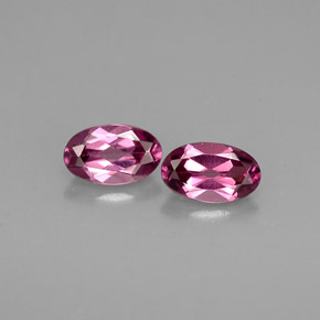 Achetez naturel ct rose grenat rhodolite gems, coupe ovale, en provenance tanzanie chez gemselect. en stock, livraison internationale!