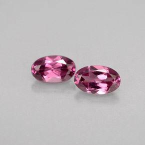 Achetez naturel ct rose grenat rhodolite gems, coupe ovale, en provenance tanzanie chez gemselect. en stock, livraison internationale!