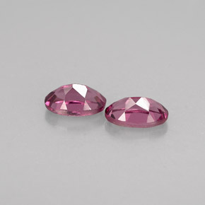 Achetez naturel ct rose grenat rhodolite gems, coupe ovale, en provenance tanzanie chez gemselect. en stock, livraison internationale!