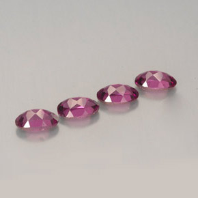 Achetez naturel ct rose grenat rhodolite gems, coupe ovale, en provenance mozambique chez gemselect. en stock, livraison internationale!