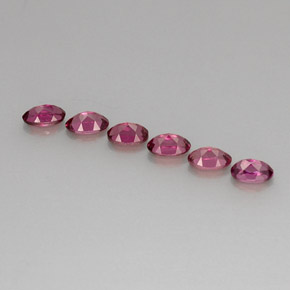 Achetez naturel ct rouge grenat rhodolite gems, coupe ovale, en provenance tanzanie chez gemselect. en stock, livraison internationale!