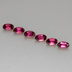 Achetez naturel ct rouge grenat rhodolite gems, coupe ovale, en provenance tanzanie chez gemselect. en stock, livraison internationale!