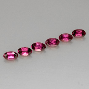 Achetez naturel ct rouge grenat rhodolite gems, coupe ovale, en provenance tanzanie chez gemselect. en stock, livraison internationale!